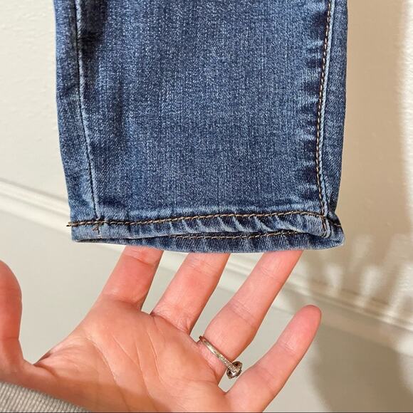 Articles Of Society Medium Wash Low Rise Skinny Jeans 29 Ankle Length Y2K Denim - Picture 6 of 11